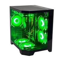 Pcooling Boîtier pour PC de jeu personnalisé Boîtier d'ordinateur blanc Boîtier vide pour PC de jeu Matx Itx
