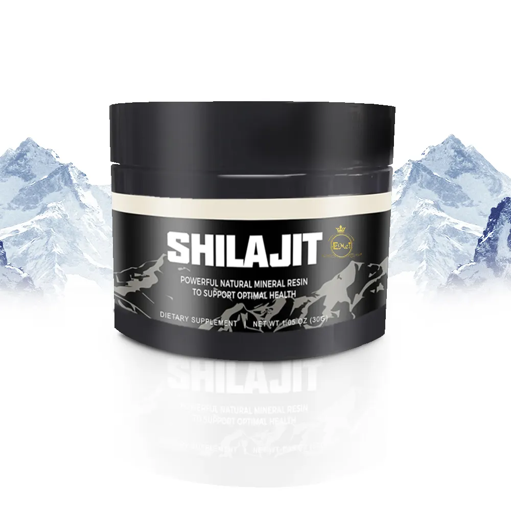 Kendi kendine ait marka shilajit gummies, enerji geliştirme için kullanılan doğal shilajit reçine, bağışıklık geliştirme