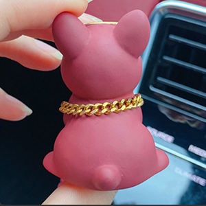 <span class=keywords><strong>ตู้</strong></span>งานฝีมือสุดสร้างสรรค์สำหรับห้องนั่งเล่นสำนักงานสัตว์ตั้งโต๊ะสไตล์บูลด็อกฝรั่งเศสสำหรับตกแต่งรถยนต์ - Product Image 2