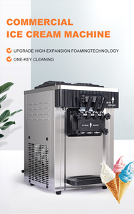 20-28l/h 3 hương vị Máy làm kem mềm thương mại mềm phục vụ máy làm kem - Product Image 3