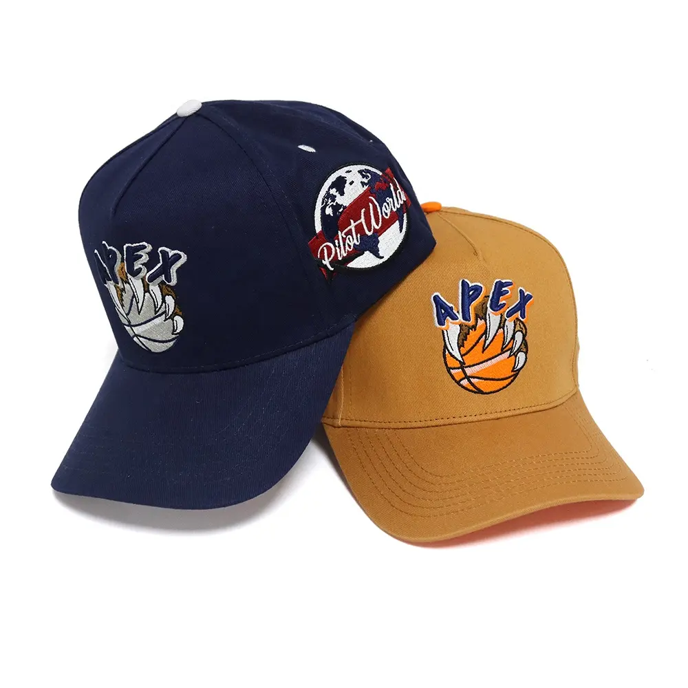 Manufacturer High Quality Customized 3d Embroidered Baseball Cap Oem Custom Logo Embroidery Sports Hats