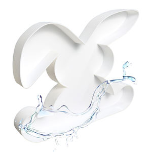 Contenedor de Dulces de Plástico con Forma de Conejo de Pascua, Rellenable, de 25.4 cm, Color Chocolate - Product Image 5