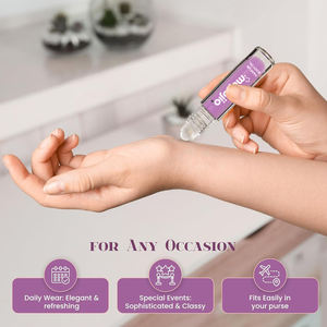 Narenciye taze koku çevre dostu lüks vücut parfüm uçucu yağ Roll-on vücut yağı - Product Image 3