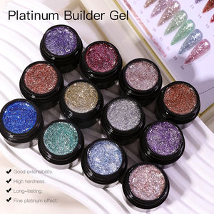 Kit de fourniture d'ongles sans Hema/Tpo logo personnalisé OEM 50G renforcer les extensions d'ongles en gel UV dur et souple - Product Image 5