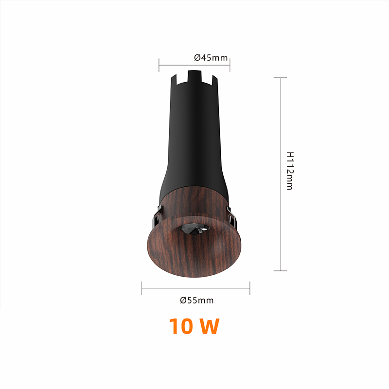 Couleur bois noyer 10W