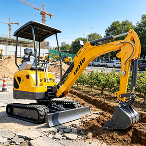 Mini Excavadora de 1.8 Toneladas con Motor Certificado por la EPA, Excavadora de Orugas con Pulgar Hidráulico, Envío Gratuito, Uso Agrícola - Product Image 2