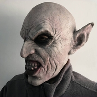 Masque en latex de vampire amusant et original pour Halloween, accessoire de costume et de fête tendance pour festival