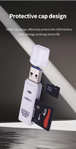 <span class=keywords><strong>Lector</strong></span> Multifunción USB 3.0 de Alta Velocidad TISHRIC para Tarjetas de Memoria SD, Tarjetas TF y Teléfonos Móviles, Conexión y Uso Inmediato - Product Image 5