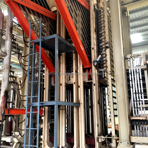 100cbm satu tahun lini produksi papan partikel/30000cbm satu tahun Chip papan produksi garis mesin laminasi untuk chipboard - Product Image 3