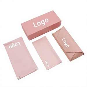 Étui à lunettes de haute qualité, pochette en cuir, étuis à lunettes, boîtes à lunettes, ensemble d'emballage pour lunettes de soleil - Product Image 1