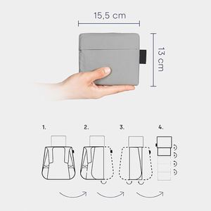 Custom 3 Way <b>Convertible</b> Waterproof Fashion Lightweight <b>Backpack</b> Tote Ripstop Nylon Zipper Foldable OEM ODM Manufacturer - Product Image 6