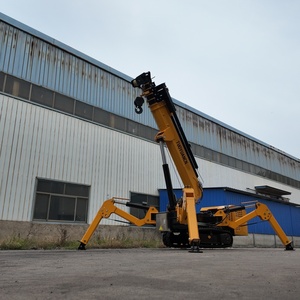 Mini Điện xe tải thủy lực cần cẩu di động cần cẩu bánh xích chuyên gia trong không gian hẹp - Product Image 2