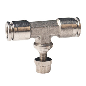 Conector Neumático Rápido de Acero Inoxidable 304, Válvula de Control de Gas con Puerto de 6.35 mm para Regulación de Flujo en Tuberías de Aire - Product Image 1