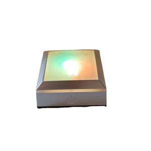 Base d'affichage LED tactile multicolore pour boule et cube de cristal, support carré lumineux à LED - Product Image 4