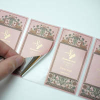 Autocollants imperméables faits sur commande de marque de distributeur en gros d'étiquette de lotion faciale de soin de la peau d'impression d'autocollant pour l'emballage de tube