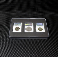3pcs NGC PCGS Coin Slabs Collection Box Numismatique Coin Accessories Display Case