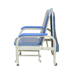 L'<span class=keywords><strong>hôpital</strong></span> de métal canapé chaise <span class=keywords><strong>lit</strong></span> pliable et accompagner utilisé pour la chambre du patient - Product Image 4