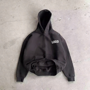 2026 New Men's Woven Unlined Eco-Friendly Spring Pullover <b>Hoodie</b> Solid Color Custom Logo Casual Sweatshirt ODM USA Wholesale - Product Image 2