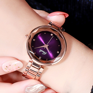 Montre pour femme à bracelet en acier sertie de diamants, style coréen, petite montre pour femme, best-seller - Product Image 6