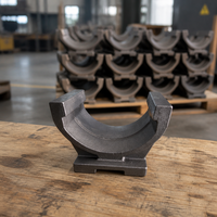 Pièces de machines lourdes en fonte ductile usinées CNC sur mesure, fabrication OEM par coulée en sable