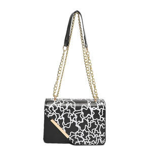 กระเป๋าถือสะพายไหล่หนัง PU ดีไซน์เนอร์แฟชั่นผู้หญิง รุ่นปิดฝาแบบสายเดี่ยว ลดราคาสุดฮอตประจำปี 2024 - Product Image 4