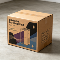 Kostenlose Musterexemplare Maßgefertigte Premium Offset-Bedruckte Luftentfeuchter-Box 72H Expressversand Wasserdichter Wellpappe-Verpackungskarton