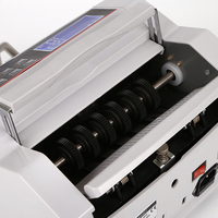Compteur de billets automatique 2108 avec écran LCD, détection UV MG, expédition rapide, stock en gros prêt à être expédié