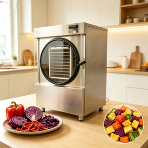 Mini Liofilizador de Alimentos de Escritorio, Máquina de Secado por Congelación de Alta Eficiencia de 20 kg/h, Deshidratador Doméstico para Frutas, Snacks para Mascotas - Product Image 1