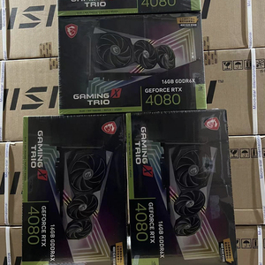 Tarjeta Gráfica Usada MSI GeForce RTX 4080 16GB GAMING TRIO con Memoria GDDR6X Compatible con Placa Base Z790 X670E MSI RTX 4080 16GB GA - Product Image 3