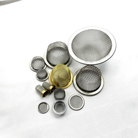 Tutup Filter Kubah Kuningan Baja Tahan Karat Khusus/Bentuk Mangkuk untuk Pipa Rokok dengan Saringan Kawat/Tutup Filter Kawat