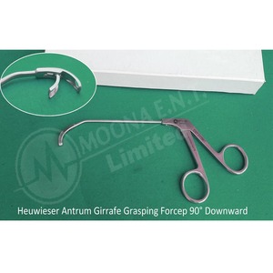 Pince de préhension ENT Heuweiser à mâchoire à ouverture descendante 90° °   à 120 °   Pinces de préhension en acier inoxydable pour instruments chirurgicaux - Product Image 1