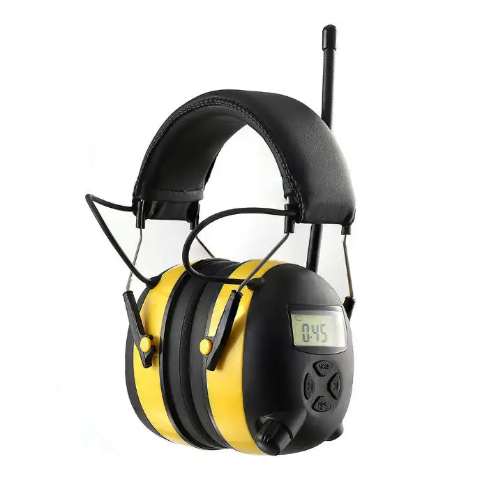 Protège-oreilles numérique AM/FM 30db, protection auditive, prise de vue électronique, casque avec radio