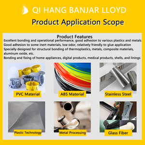 Chịu nhiệt trung tính thân thiện với môi Silicone sealant cấu trúc dính cho kim loại liên kết linh kiện điện tử chế biến gỗ - Product Image 3