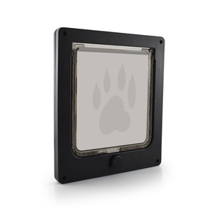 Porta di Sicurezza <span class=keywords><strong>per</strong></span> Animali Domestici con Telaio in Plastica Resistente, Accesso Bidirezionale, Facile Installazione, <span class=keywords><strong>per</strong></span> <span class=keywords><strong>Gatti</strong></span> e Cani di Piccola Taglia, Accessori <span class=keywords><strong>per</strong></span> Interni - Product Image 4