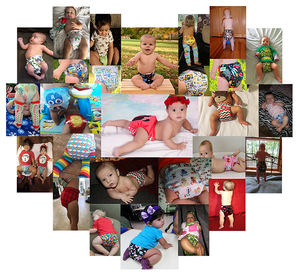 AnAnBaby le <span class=keywords><strong>Roi</strong></span> <span class=keywords><strong>Lion</strong></span> Couche lavable réutilisable à motifs imprimés numériques - Product Image 5