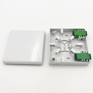 Boîtier de panneau mural/de bureau pour adaptateur SC de type 86, boîtier de connexion <span class=keywords><strong>fibre</strong></span> <span class=keywords><strong>optique</strong></span>, boîtier de protection pour FTTH - Product Image 5
