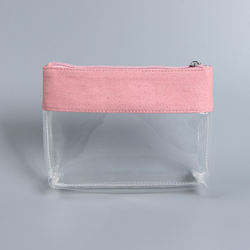 Bolsa de Cosméticos Transparente Impermeable de PVC para Baño, Etiqueta Personalizada, Bolsa de <span class=keywords><strong>Maquillaje</strong></span> y Joyería de PVC Transparente - Product Image 3
