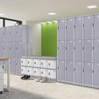Toppla Berserk – Casiers scolaires multifonctionnels en plastique ABS avec chargement sans fil, serrure à combinaison, rangement automatique, résistants aux intempéries, capacité 156 lb+