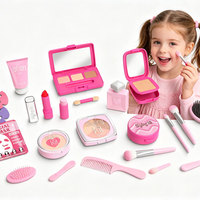 Juguete Infantil de Simulación de Maquillaje, Juego de Roles, No se Puede Usar en la Casa de Juegos, Juego de Herramientas