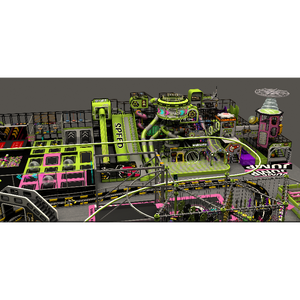 Customized <b>Indoor</b> Playground Equipment for Shopping Malls Children's Soft Play Climbing <b>Slide</b> Maze Customizable Amusement - Product Image 4