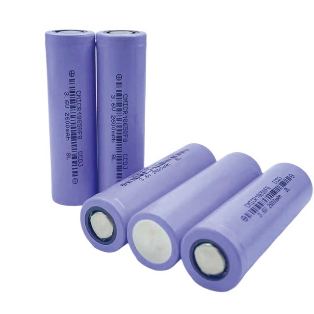 Hot Sale CheapGrade 18650 2600mah Lithium Ion Batteries 1000 Cycles 3C Rechargeable 18650 Li Ion Battery
