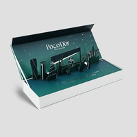 Boîtes cadeaux rigides de luxe 3D pop-up personnalisées à couvercle magnétique pour chocolats et bonbons, style Dubaï, avec gaufrage et pelliculage mat