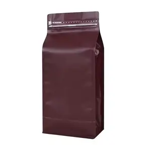 Packaging Bags Flat Bottom Plastic 500G 1Kg 5Kg Rice Biodegradable Side Gusset Bag Paper Bags For Flour