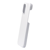 Coques de téléphone portable en PC rigide brillant vierges pour sublimation 3D personnalisées, compatibles avec les presses à chaud, en gros pour iPhone 15 Pro, 15 Pro Max, 16 Plus, 17, 14, 13, 12