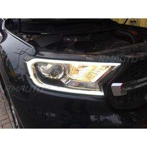 Molduras Decorativas para Faros Delanteros, Tiras Decorativas para Cejas de Faros, Kit de Carrocería para Ford Ranger 2016-2018, Accesorios - Product Image 3
