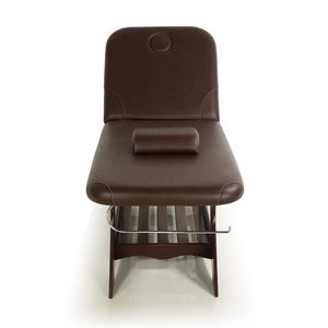 Luxus moderne Beauty Spa Salon Möbel Körperpflege verstellbare Massivholz <span class=keywords><strong>Thai</strong></span> Gesichts bett <span class=keywords><strong>Massage</strong></span> tisch - Product Image 2