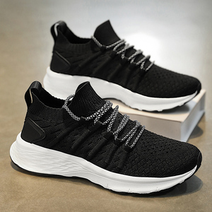 Chaussures de sport décontractées pour hommes personnalisées, ultra légères, en mesh, pour la marche et la course, pour l'automne et l'hiver, livraison rapide - Product Image 4
