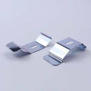 Curtain Rod <strong>Bracket</strong> Butterfly Clip Accessories <strong>Venetian</strong> <strong>Blinds</strong> Shade Shutter Track Mounting Hanging Spring Metal Wall <strong>Bracket</strong> - Product Image 1