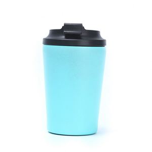 Gobelet isotherme en acier inoxydable de 350 ml avec couvercle à vis, anti-fuite, recyclable, pour café, voyage en voiture - Product Image 2