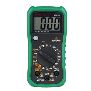 มาสเตค MS8239C มัลติมิเตอร์แบบดิจิตอลออโตเรนจ์ 10A กระแสไฟ DC สำหรับมืออาชีพ - Product Image 3